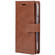 GOOSPERY MANSOOR DIARY 9 Card Slots Leather Phone Case for iPhone 15 Pro Max - Brown