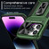 Camshield Robot TPU Hybrid PC Phone Case for iPhone 15 Pro Max - Green