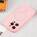 Liquid Silicone Magsafe Phone Case for iPhone 15 Pro Max - Pink