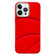 Electroplating Liquid Down Jacket TPU Phone Case for iPhone 15 Pro Max - Red