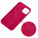 Solid Color Silicone Phone Case for iPhone 15 Pro Max - Rose Red