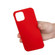 Solid Color Silicone Phone Case for iPhone 15 Pro Max - Red