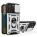Sliding Camera Cover Design TPU+PC Phone Case for iPhone 15 Pro Max - Silver