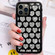 Love Hearts Diamond Mirror TPU Phone Case for iPhone 15 Pro - Black