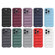 Magic Shield TPU + Flannel Phone Case for iPhone 15 Pro - Black