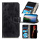 Retro Crazy Horse Texture Horizontal Flip Leather Phone Case for iPhone 15 Pro - Black