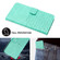 Rhombic Texture Leather Phone Case with Lanyard for iPhone 15 Pro - Green