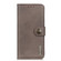 KHAZNEH Cowhide Texture Horizontal Flip Leather Phone Case for iPhone 15 Pro - Khaki