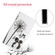 3D Colored Drawing Flip Leather Phone Case for iPhone 15 Pro - Dandelions