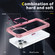 Skin Feel TPU + PC Phone Case for iPhone 15 Pro - Transparent Pink