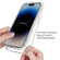 Full Body Shockproof Clear Gradient Phone Case for iPhone 15 Pro - Red