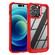 TPU + PC Lens Protection Phone Case for iPhone 15 Pro - Red