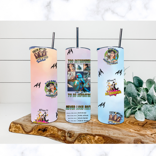 K TEAM ALL DESIGNS Sublimation Tumbler