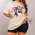 Bow Cherry Cat Tee shirt