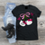 Bow Cherry Cat Tee shirt