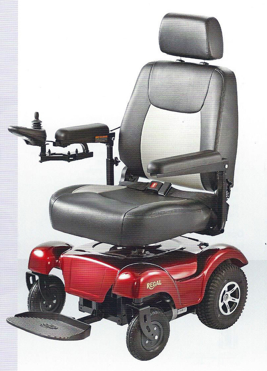 Merits Rear Pod Merits Regal Rear Wheel Drive Power Chair | Good Life Medical Systems