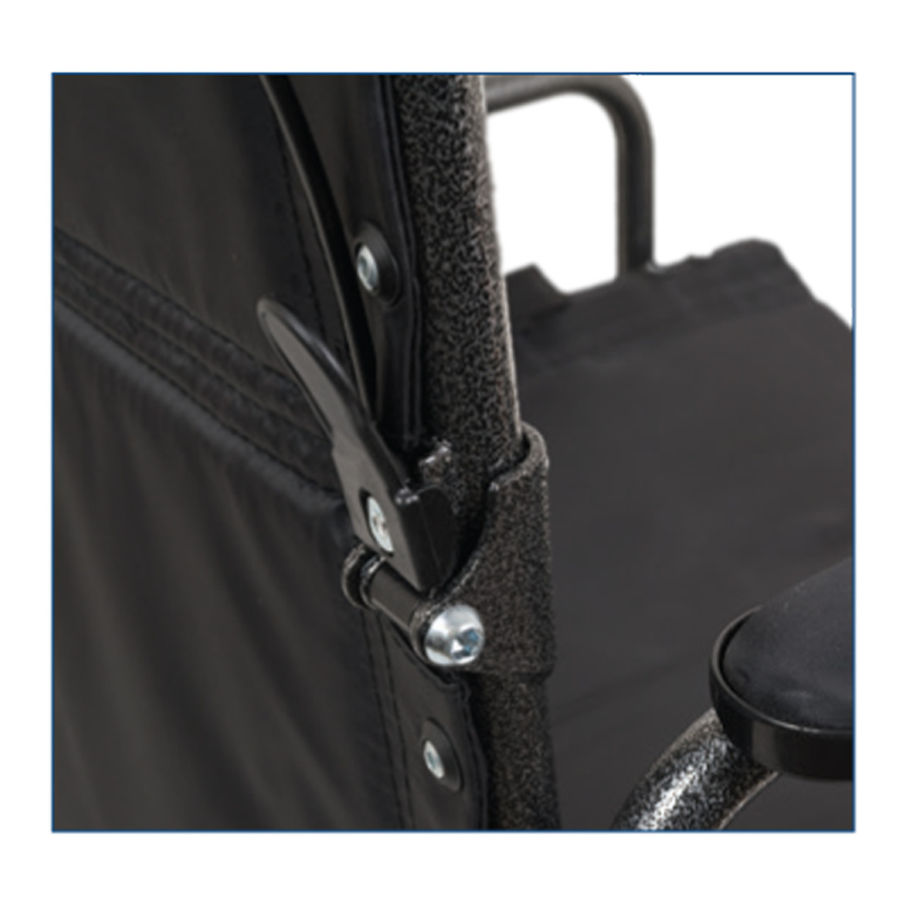 Heavy Duty Transport Chair 450 Cap 20 in Seat Good Life Medical