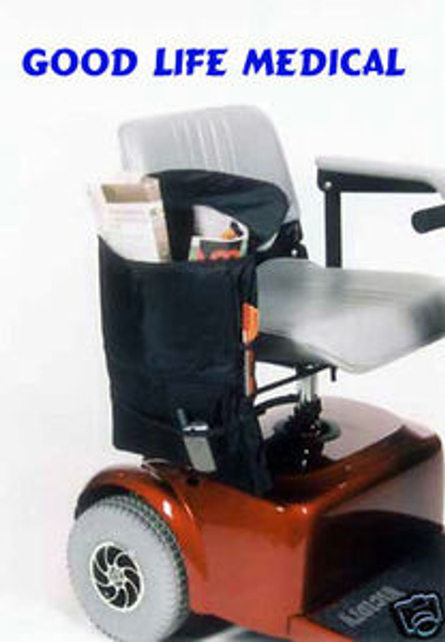 Extra Large Saddle Bag for Power Wheelchairs and Mobility Scooters