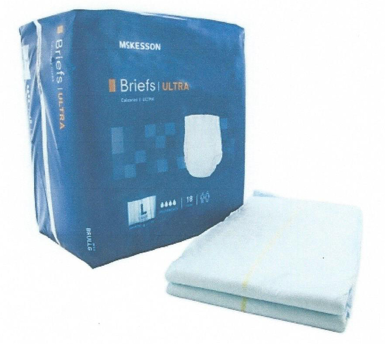 McKesson Ultimate Incontinence Briefs, Maximum Absorbency - Unisex