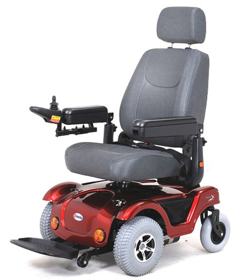 Merits P312 Power Chair with large wheels in front
