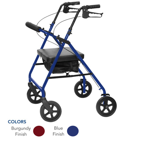 Probasics RLAB8 Rollator Walker 8 inch wheels