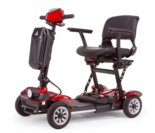 Red EW-26 Folding Scooter