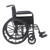 side view of Silver Sport 1 wheelchair