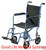 Drive Steel Transport Chair with  19" Wide Seat