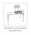 77211 sliding transfer bench fits most bathrooms