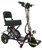 Purple Enhanced Mobility Triaxe Sport Folding Scooter