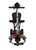 Front view of red Triaxe Cruze mobility scooter