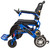 Side view Blue Geo Cruiser Elite EX Wheelchair