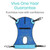 Sling with Opening for Patient Lifts Vive LVA2057BLU One Year Guarantee