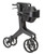 AeroCarbon Ultra Lite Rollator 10278BK Drive Medical Folded
