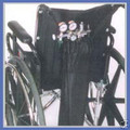 Single oxygen tank carrier for wheelchairs Diestco B6-11