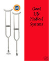 DR 10406 Bariatric Steel Crutch