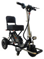 Black Enhanced Mobility Triaxe Sport Folding Scooter