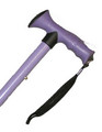 Purple Comfy Grip folding cane MP-13040