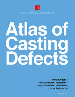 2018 Atlas of Casting Defects (Item will be emailed as a PDF)