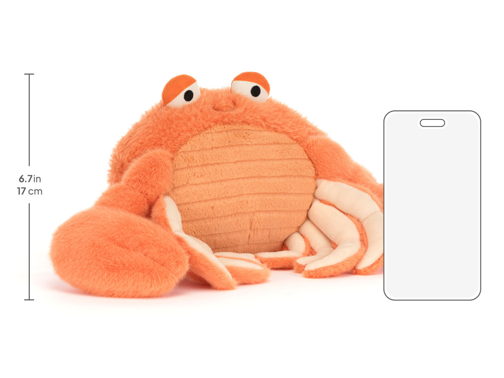Pinchsnap Crab, size chart