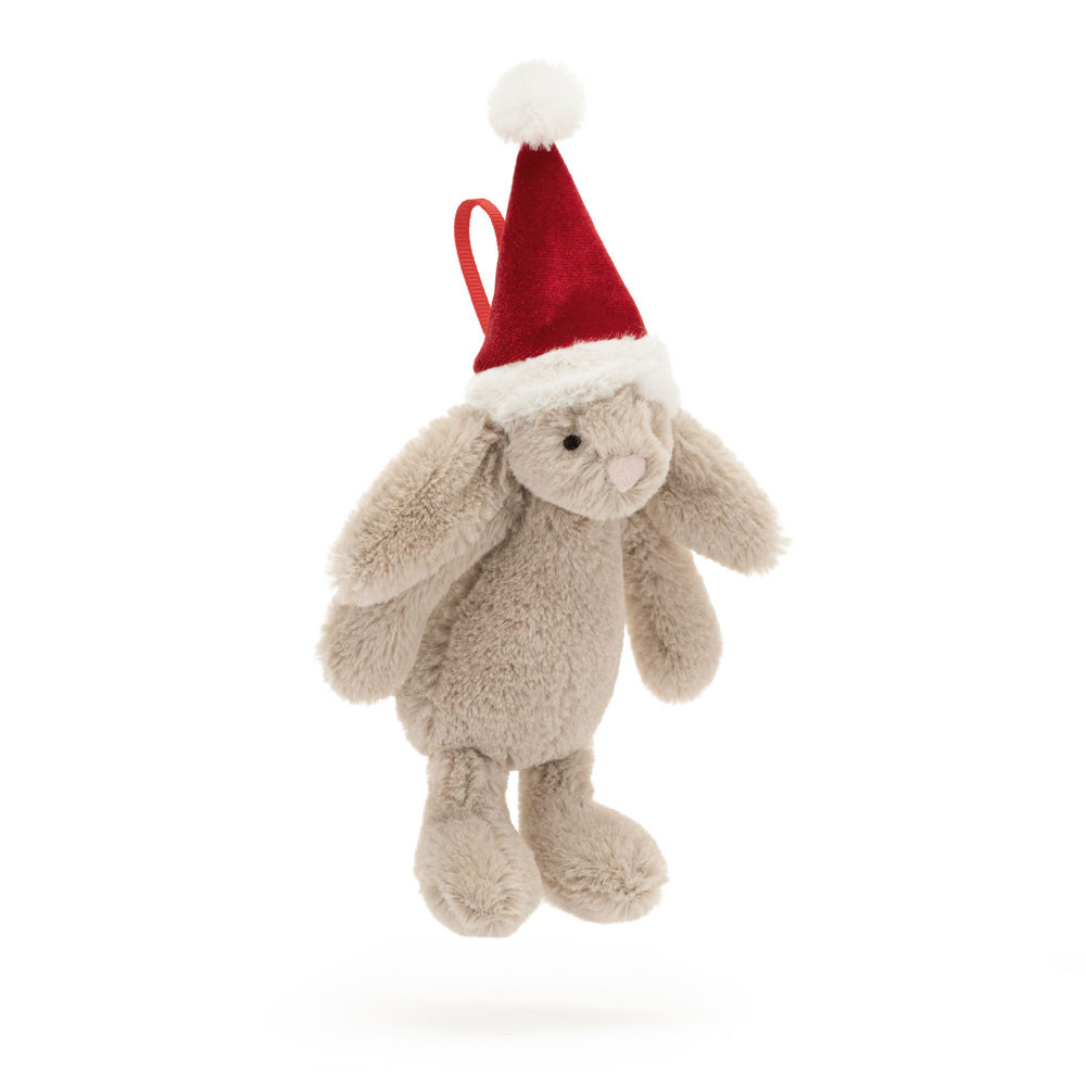 Bashful Christmas Bunny Decoration, View 4