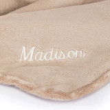 Personalised Bashful Beige Bunny Blankie, View 2