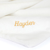 Personalised Bashful Luxe Bunny Luna Blankie, View 2
