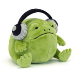 Ricky Rain Frog with Headphones, View 1
