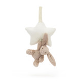 Bashful Beige Bunny Star Musical Pull, Main View