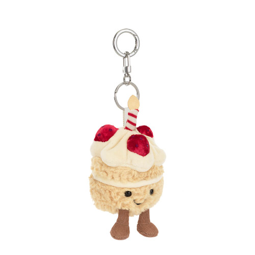Amuseables Birthday Cake Bag Charm, Main View