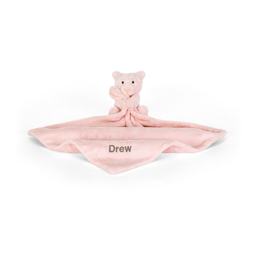 Personalised Leola Bear Soother, Main View
