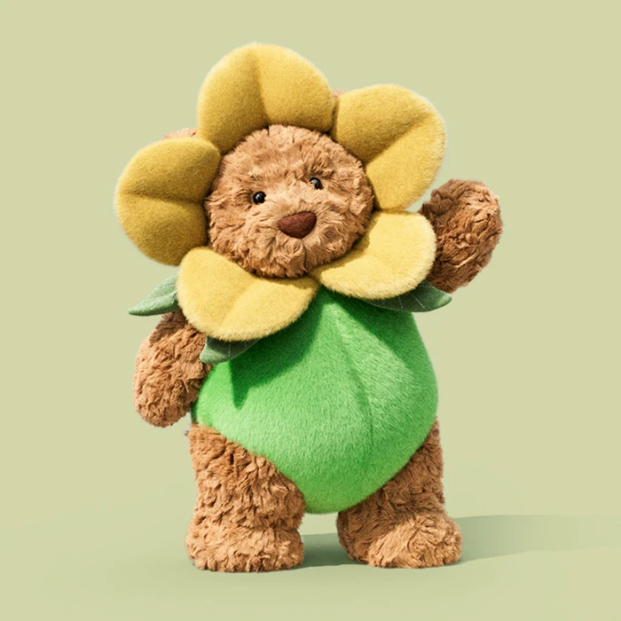 Bartholomew Bear Daffodil Outfit