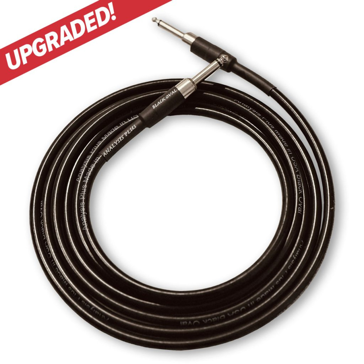 Analysis Plus Black Oval Instrument Cable