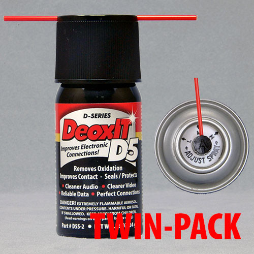 DeoxIT®, #D5S-2 (Twin-Pack #D5S-2-2X)